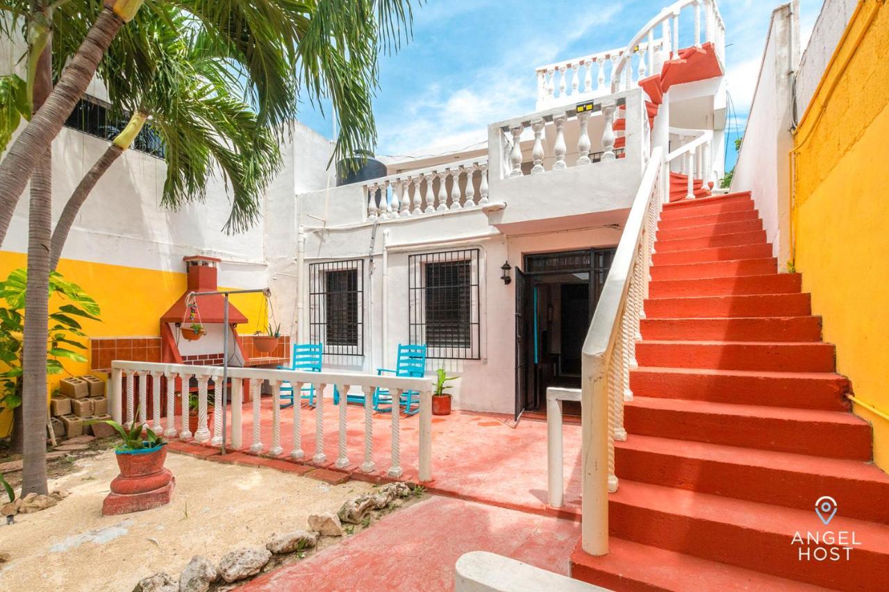 Malecon Beach House In Progreso 1 Block From Beach Экстерьер фото